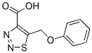 CAS#: 4609-51-2， 5-(Phenoxymethyl)Thiadiazole-4-Carboxylic Acid