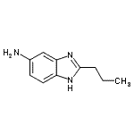 CAS 登录号：46192-58-9， 2-丙基-1H-苯并咪唑-5-胺