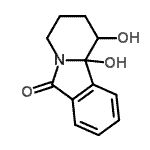 CAS 登录号：462085-21-8， 1,10B-二羟基-1,3,4,10B-四氢吡啶并[2,1-a]异吲哚-6(2H)-酮