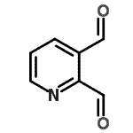 CAS 登录号：4663-93-8， 2,3-吡啶二甲醛