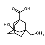 CAS 登录号：466683-24-9， 3-乙基-5-羟基-1-金刚烷羧酸