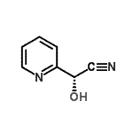 CAS 登录号：466686-66-8， (2R)-羟基(2-吡啶基)乙腈