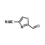 CAS 登录号：466686-77-1， 2-甲酰基-1,3-噻唑-4-甲腈