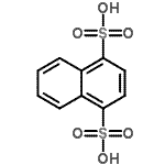 CAS 登录号：46859-22-7， 1,4-萘二磺酸