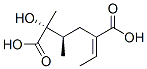 CAS#: 469-45-4, (2R,3R,E)-5-Ethylidene-2-Hydroxy-2,3-Dimethylhexanedioic Acid