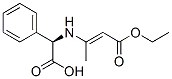 CAS 登录号：46989-59-7， (R)-[(3-乙氧基-1-甲基-3-氧代丙-1-烯基)氨基]苯基乙酸