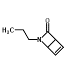 CAS 登录号：470661-03-1， 2-丙基-2-氮杂双环[2.2.0]己-5-烯-3-酮