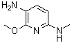 CAS 登录号：471254-59-8， 6-甲氧基-N<sup>2</sup>-甲基-2,5-吡啶二胺