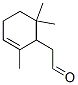 CAS 登录号：472-64-0， 2,6,6-三甲基-2-环己烯-1-乙醛
