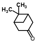 CAS 登录号：4722-54-7， 6,6-二甲基降蒎烷-3-酮