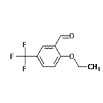 CAS 登录号：472809-59-9， 2-乙氧基-5-(三氟甲基)苯甲醛