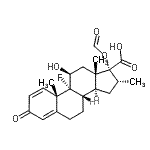 CAS#: 473273-04-0， (11beta,16alpha,17alpha)-9-Fluoro-17-(Formyloxy)-11-Hydroxy-16-Methyl-3-Oxoandrosta-1,4-Diene-17-Carboxylic Acid