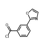 CAS#: 473538-14-6， 3-(1,3-Oxazol-2-Yl)Benzoyl Chloride