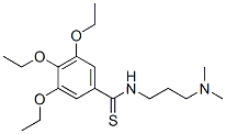 CAS#: 47354-67-6， N-[3-(Dimethylamino)Propyl]-3,4,5-Triethoxybenzothioamide