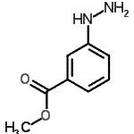 CAS 登录号：473575-39-2， 甲基3-肼基苯甲酸酯