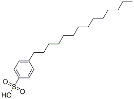 CAS 登录号：47377-16-2， 4-十四烷基苯磺酸