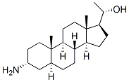CAS 登录号：474-44-2， (20S)-3alpha-氨基-5alpha-孕甾烷-20-醇
