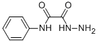 结构式 CAS# 4740-46-9, 2-肼基-2-氧代-N-苯基乙酰胺