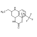 CAS 登录号：474645-93-7， 甲基N-[2-乙基-6-(三氟甲基)-1,2,3,4-四氢喹啉-4-基]氨基甲酸酯