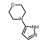 CAS 登录号：474656-47-8， 4-(2H-吡唑-3-基)吗啉