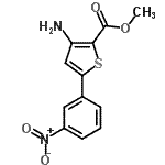 CAS#: 474843-42-0， Methyl 3-Amino-5-(3-Nitrophenyl)-2-Thiophenecarboxylate