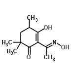 CAS#: 474942-37-5， 3-Hydroxy-2-[(1E)-N-Hydroxyethanimidoyl]-4,6,6-Trimethyl-2-Cyclohexen-1-One