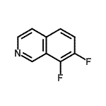 CAS#: 475994-57-1， 7,8-Difluoroisoquinoline
