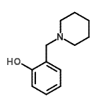 CAS 登录号：4764-13-0， 2-(1-哌啶基甲基)苯酚