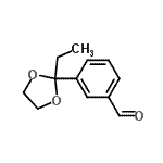 CAS 登录号：476412-33-6， 3-(2-乙基-1,3-二氧戊环-2-基)苯甲醛