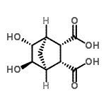CAS 登录号：477248-99-0， (1R,2S,3R,4S,5R,6R)-5,6-二羟基双环[2.2.1]庚烷-2,3-二甲酸