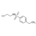 CAS 登录号：477483-07-1， 4-乙基-N-(2-羟基乙基)苯磺酰胺