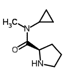 CAS 登录号：477577-13-2， N-环丙基-N-甲基-D-脯氨酰胺
