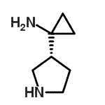 CAS 登录号：477700-40-6， 1-[(3R)-3-吡咯烷基]环丙胺