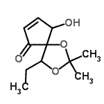 CAS 登录号：477842-73-2， 4-乙基-9-羟基-2,2-二甲基-1,3-二氧杂螺[4.4]壬-7-烯-6-酮
