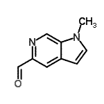 CAS 登录号：478149-13-2， 1-甲基-1H-吡咯并[2,3-c]吡啶-5-甲醛