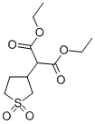 结构式 CAS# 4785-62-0, (1,1-二氧代四氢噻吩-3-基)丙二酸二乙酯