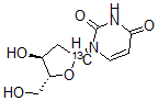 CAS 登录号：478510-85-9， 2'-脱氧-尿苷-1'-13C