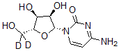 CAS#: 478511-21-6， Cytidine-5',5'-C-D2