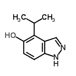CAS 登录号：478840-21-0， 4-异丙基-1H-吲唑-5-醇