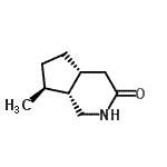 CAS 登录号：479041-73-1， (4aR,7S,7aR)-7-甲基八氢-3H-环戊二烯并[c]吡啶-3-酮