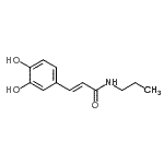 CAS#: 479244-15-0， (2E)-3-(3,4-Dihydroxyphenyl)-N-Propylacrylamide