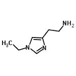 CAS 登录号：479408-49-6， 2-(1-乙基-1H-咪唑-4-基)乙胺