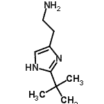 CAS#: 479408-56-5， 2-[2-(2-Methyl-2-Propanyl)-1H-Imidazol-4-Yl]Ethanamine