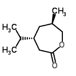 CAS 登录号：479543-89-0， (4R,6R)-4-异丙基-6-甲基-2-氧杂环庚烷酮