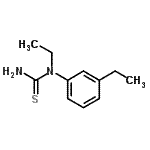 CAS#: 479589-54-3， 1-Ethyl-1-(3-Ethylphenyl)Thiourea