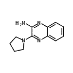 CAS 登录号：480439-27-8， 3-(1-吡咯烷基)-2-喹喔啉胺