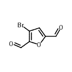 CAS 登录号：4805-99-6， 3-溴-2,5-呋喃二甲醛