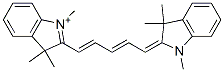 CAS 登录号：48221-03-0， 1,1',3,3,3',3'-六甲基吲哚二碳菁