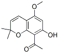 CAS#: 484-18-4， 1-(7-Hydroxy-5-Methoxy-2,2-Dimethyl-2H-Chromen-8-Yl)Ethanone