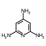 CAS 登录号：4860-00-8， 2,4,6-吡啶三胺